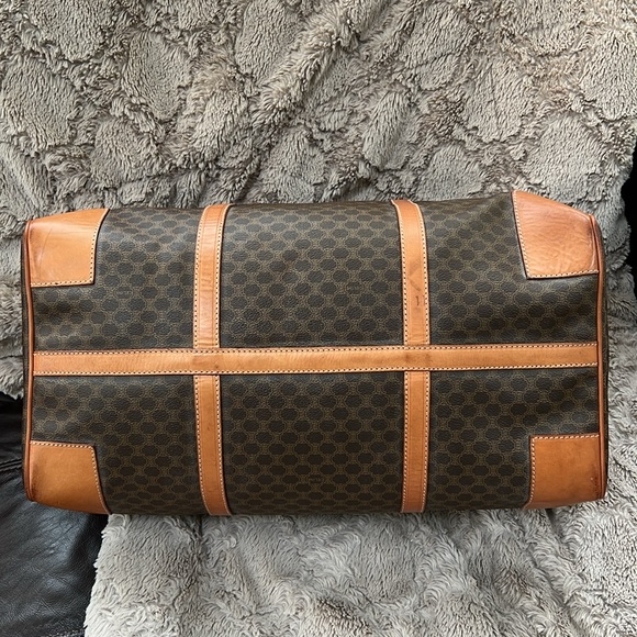 CELINE MACADAM DUFFLE Travel BAG 45cm - Picture 10 of 16